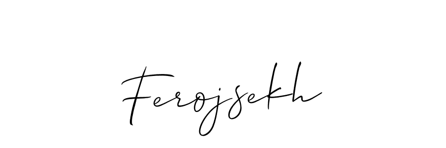Also You can easily find your signature by using the search form. We will create Ferojsekh name handwritten signature images for you free of cost using Allison_Script sign style. Ferojsekh signature style 2 images and pictures png