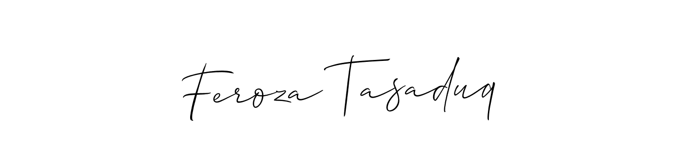 Check out images of Autograph of Feroza Tasaduq name. Actor Feroza Tasaduq Signature Style. Allison_Script is a professional sign style online. Feroza Tasaduq signature style 2 images and pictures png