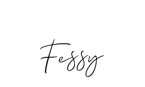 Allison_Script is a professional signature style that is perfect for those who want to add a touch of class to their signature. It is also a great choice for those who want to make their signature more unique. Get Fessy name to fancy signature for free. Fessy signature style 2 images and pictures png