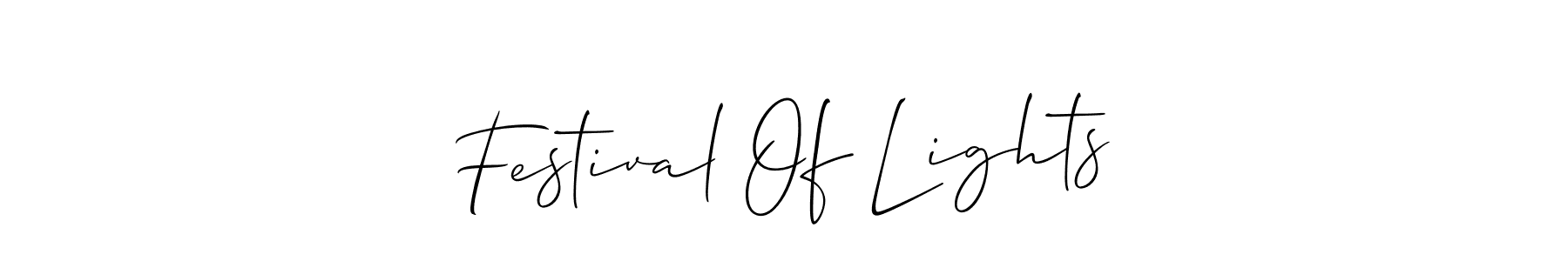 See photos of Festival Of Lights official signature by Spectra . Check more albums & portfolios. Read reviews & check more about Allison_Script font. Festival Of Lights signature style 2 images and pictures png