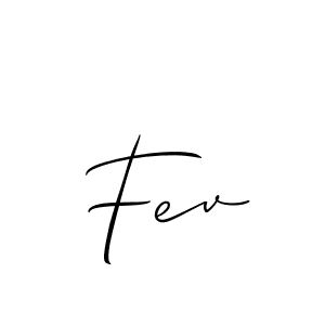 Fev stylish signature style. Best Handwritten Sign (Allison_Script) for my name. Handwritten Signature Collection Ideas for my name Fev. Fev signature style 2 images and pictures png