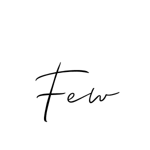 Best and Professional Signature Style for Few. Allison_Script Best Signature Style Collection. Few signature style 2 images and pictures png