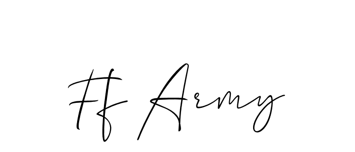 See photos of Ff Army official signature by Spectra . Check more albums & portfolios. Read reviews & check more about Allison_Script font. Ff Army signature style 2 images and pictures png