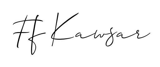 Stand out with a creative autograph for Ff Kawsar. The Allison_Script styling blends modern aesthetics with classic signature flourishes. Ff Kawsar signature style 2 images and pictures png