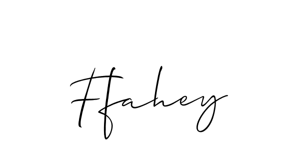 Once you've used our free online signature maker to create your best signature Allison_Script style, it's time to enjoy all of the benefits that Ffahey name signing documents. Ffahey signature style 2 images and pictures png