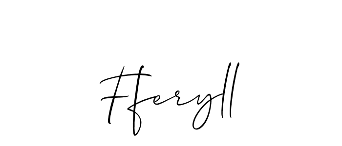 Fferyll stylish signature style. Best Handwritten Sign (Allison_Script) for my name. Handwritten Signature Collection Ideas for my name Fferyll. Fferyll signature style 2 images and pictures png