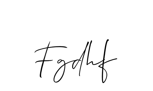 Also You can easily find your signature by using the search form. We will create Fgdhf name handwritten signature images for you free of cost using Allison_Script sign style. Fgdhf signature style 2 images and pictures png