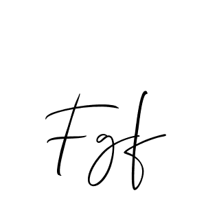 Use a signature maker to create a handwritten signature online. With this signature software, you can design (Allison_Script) your own signature for name Fgf. Fgf signature style 2 images and pictures png