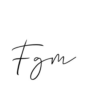 Also we have Fgm name is the best signature style. Create professional handwritten signature collection using Allison_Script autograph style. Fgm signature style 2 images and pictures png