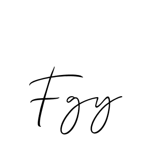 Best and Professional Signature Style for Fgy. Allison_Script Best Signature Style Collection. Fgy signature style 2 images and pictures png