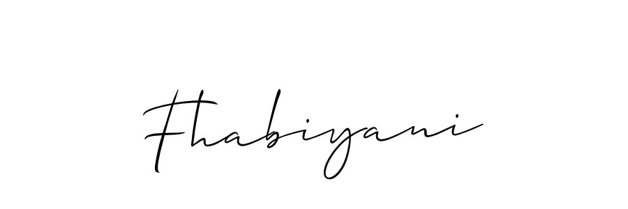 Here are the top 10 professional signature styles for the name Fhabiyani. These are the best autograph styles you can use for your name. Fhabiyani signature style 2 images and pictures png