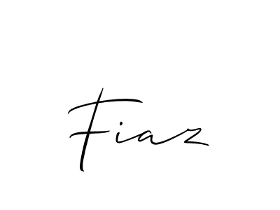 Make a beautiful signature design for name Fiaz. Use this online signature maker to create a handwritten signature for free. Fiaz signature style 2 images and pictures png