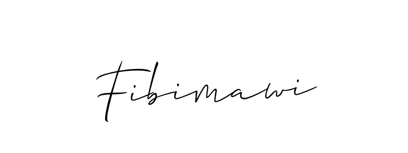 Make a short Fibimawi signature style. Manage your documents anywhere anytime using Allison_Script. Create and add eSignatures, submit forms, share and send files easily. Fibimawi signature style 2 images and pictures png
