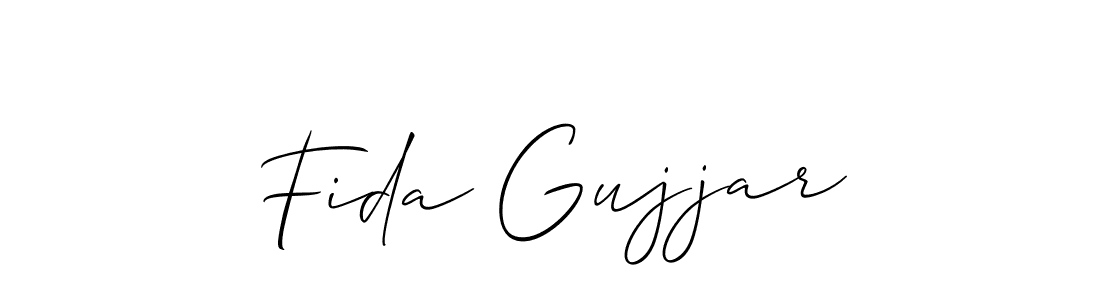 Best and Professional Signature Style for Fida Gujjar. Allison_Script Best Signature Style Collection. Fida Gujjar signature style 2 images and pictures png