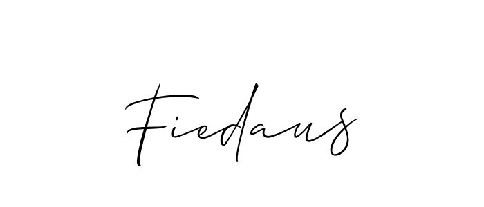 Similarly Allison_Script is the best handwritten signature design. Signature creator online .You can use it as an online autograph creator for name Fiedaus. Fiedaus signature style 2 images and pictures png