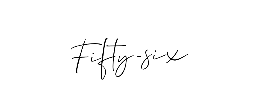 Check out images of Autograph of Fifty-six name. Actor Fifty-six Signature Style. Allison_Script is a professional sign style online. Fifty-six signature style 2 images and pictures png