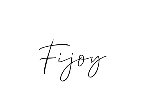 Also we have Fijoy name is the best signature style. Create professional handwritten signature collection using Allison_Script autograph style. Fijoy signature style 2 images and pictures png