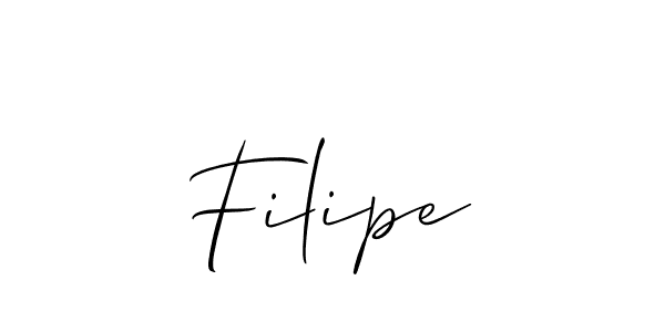 Make a short Filipe signature style. Manage your documents anywhere anytime using Allison_Script. Create and add eSignatures, submit forms, share and send files easily. Filipe signature style 2 images and pictures png