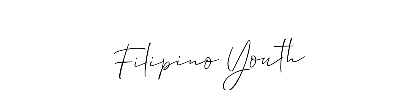 Make a beautiful signature design for name Filipino Youth. Use this online signature maker to create a handwritten signature for free. Filipino Youth signature style 2 images and pictures png