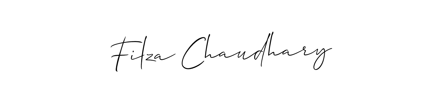 Here are the top 10 professional signature styles for the name Filza Chaudhary. These are the best autograph styles you can use for your name. Filza Chaudhary signature style 2 images and pictures png