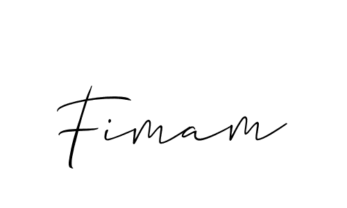 Make a short Fimam signature style. Manage your documents anywhere anytime using Allison_Script. Create and add eSignatures, submit forms, share and send files easily. Fimam signature style 2 images and pictures png