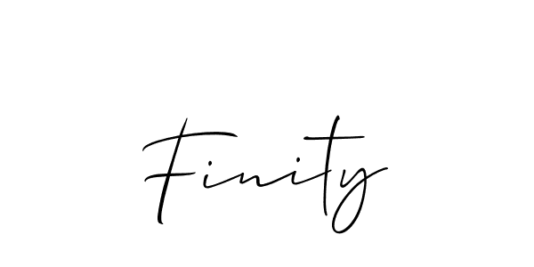 Allison_Script is a professional signature style that is perfect for those who want to add a touch of class to their signature. It is also a great choice for those who want to make their signature more unique. Get Finity name to fancy signature for free. Finity signature style 2 images and pictures png