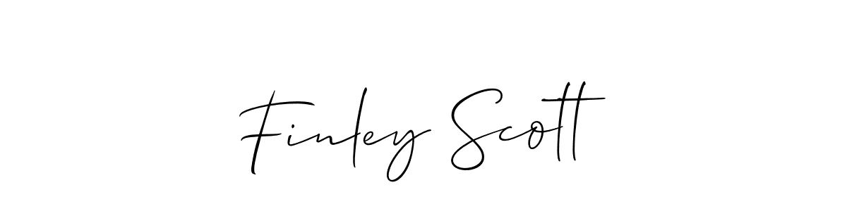 Also You can easily find your signature by using the search form. We will create Finley Scott name handwritten signature images for you free of cost using Allison_Script sign style. Finley Scott signature style 2 images and pictures png