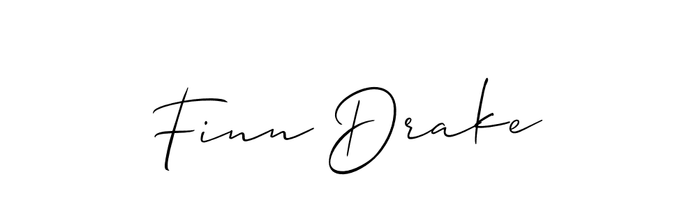 It looks lik you need a new signature style for name Finn Drake. Design unique handwritten (Allison_Script) signature with our free signature maker in just a few clicks. Finn Drake signature style 2 images and pictures png