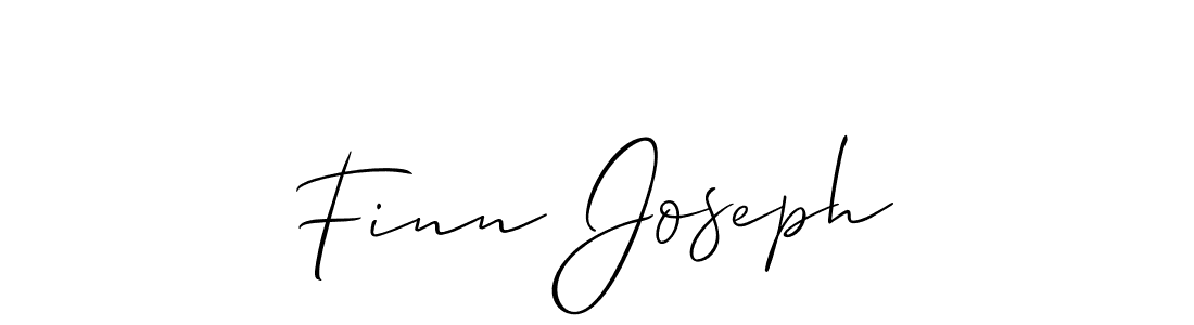 The best way (Allison_Script) to make a short signature is to pick only two or three words in your name. The name Finn Joseph include a total of six letters. For converting this name. Finn Joseph signature style 2 images and pictures png