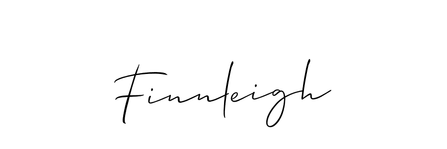 Make a beautiful signature design for name Finnleigh. Use this online signature maker to create a handwritten signature for free. Finnleigh signature style 2 images and pictures png