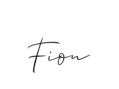 How to Draw Fion signature style? Allison_Script is a latest design signature styles for name Fion. Fion signature style 2 images and pictures png