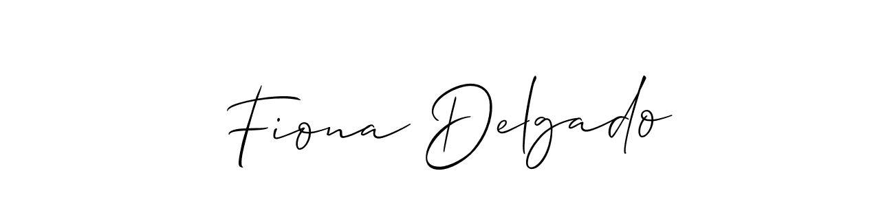 Make a beautiful signature design for name Fiona Delgado. Use this online signature maker to create a handwritten signature for free. Fiona Delgado signature style 2 images and pictures png