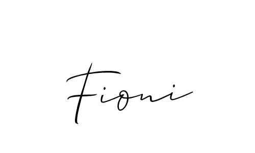 if you are searching for the best signature style for your name Fioni. so please give up your signature search. here we have designed multiple signature styles  using Allison_Script. Fioni signature style 2 images and pictures png