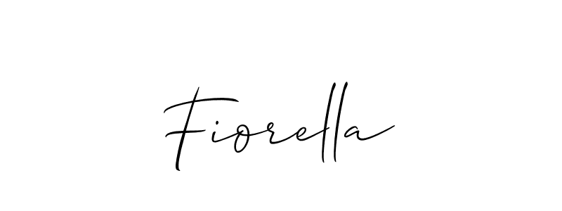 Make a beautiful signature design for name Fiorella. Use this online signature maker to create a handwritten signature for free. Fiorella signature style 2 images and pictures png