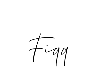 This is the best signature style for the Fiqq name. Also you like these signature font (Allison_Script). Mix name signature. Fiqq signature style 2 images and pictures png