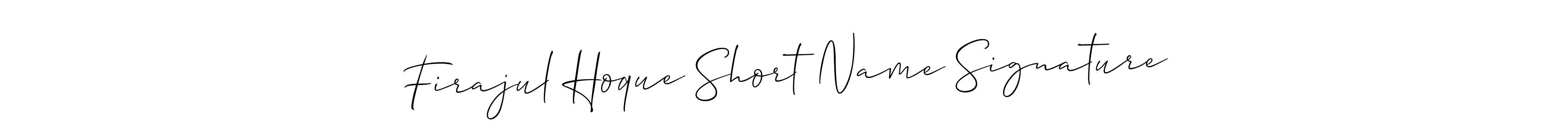 Allison_Script is a professional signature style that is perfect for those who want to add a touch of class to their signature. It is also a great choice for those who want to make their signature more unique. Get Firajul Hoque Short Name Signature name to fancy signature for free. Firajul Hoque Short Name Signature signature style 2 images and pictures png