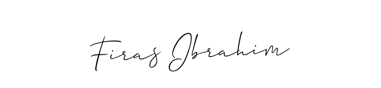 Best and Professional Signature Style for Firas Ibrahim. Allison_Script Best Signature Style Collection. Firas Ibrahim signature style 2 images and pictures png