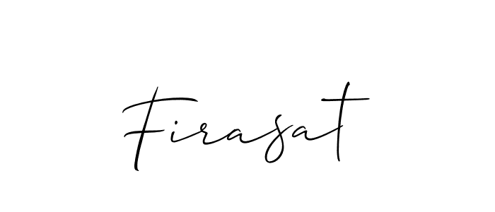 Similarly Allison_Script is the best handwritten signature design. Signature creator online .You can use it as an online autograph creator for name Firasat. Firasat signature style 2 images and pictures png