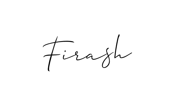 Also we have Firash name is the best signature style. Create professional handwritten signature collection using Allison_Script autograph style. Firash signature style 2 images and pictures png