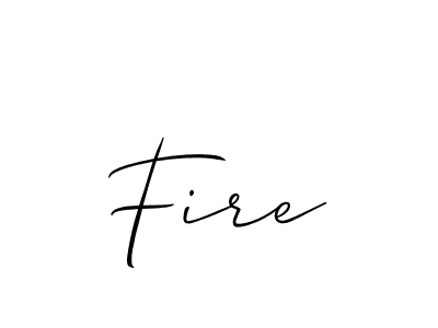 Fire stylish signature style. Best Handwritten Sign (Allison_Script) for my name. Handwritten Signature Collection Ideas for my name Fire. Fire signature style 2 images and pictures png