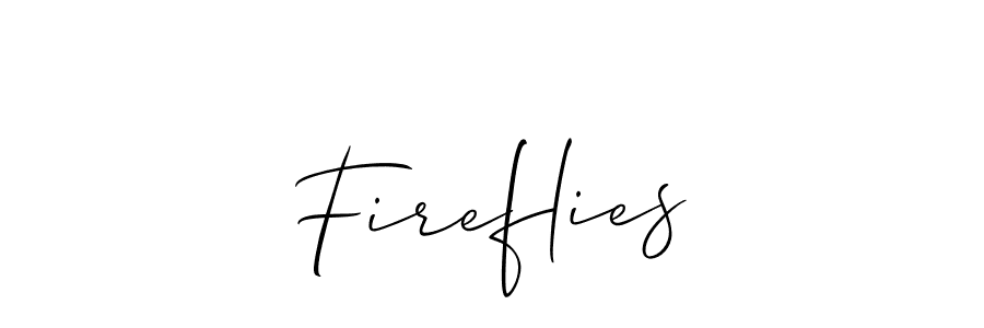 You should practise on your own different ways (Allison_Script) to write your name (Fireflies) in signature. don't let someone else do it for you. Fireflies signature style 2 images and pictures png