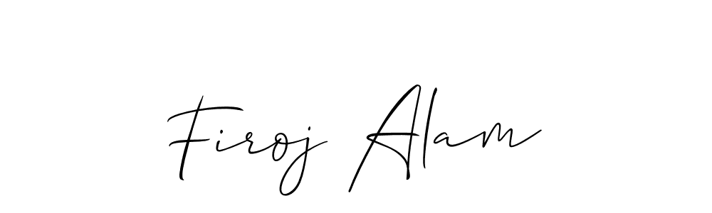 Best and Professional Signature Style for Firoj Alam. Allison_Script Best Signature Style Collection. Firoj Alam signature style 2 images and pictures png