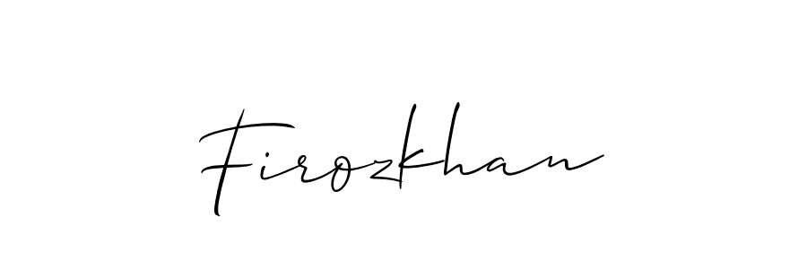 Here are the top 10 professional signature styles for the name Firozkhan. These are the best autograph styles you can use for your name. Firozkhan signature style 2 images and pictures png