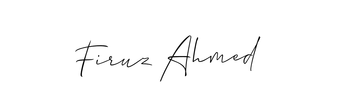 Also You can easily find your signature by using the search form. We will create Firuz Ahmed name handwritten signature images for you free of cost using Allison_Script sign style. Firuz Ahmed signature style 2 images and pictures png