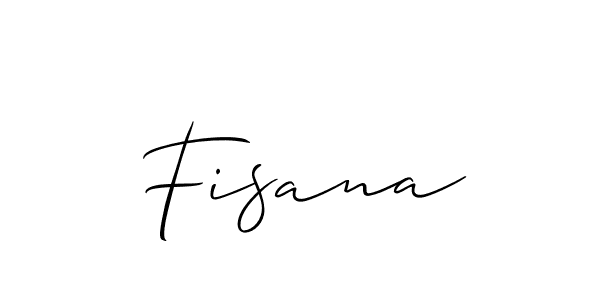 Once you've used our free online signature maker to create your best signature Allison_Script style, it's time to enjoy all of the benefits that Fisana name signing documents. Fisana signature style 2 images and pictures png