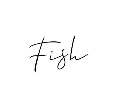 Allison_Script is a professional signature style that is perfect for those who want to add a touch of class to their signature. It is also a great choice for those who want to make their signature more unique. Get Fish name to fancy signature for free. Fish signature style 2 images and pictures png