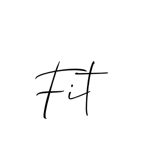 Best and Professional Signature Style for Fit. Allison_Script Best Signature Style Collection. Fit signature style 2 images and pictures png