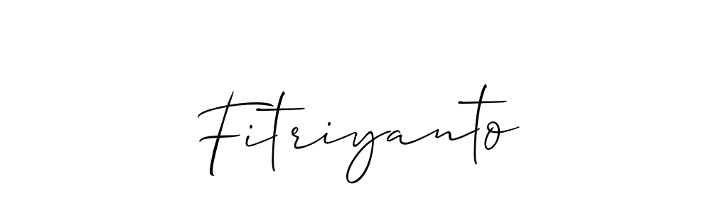 Best and Professional Signature Style for Fitriyanto. Allison_Script Best Signature Style Collection. Fitriyanto signature style 2 images and pictures png