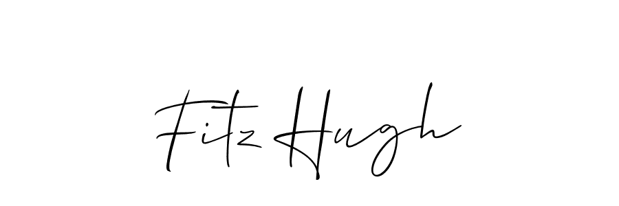 if you are searching for the best signature style for your name Fitz Hugh. so please give up your signature search. here we have designed multiple signature styles  using Allison_Script. Fitz Hugh signature style 2 images and pictures png