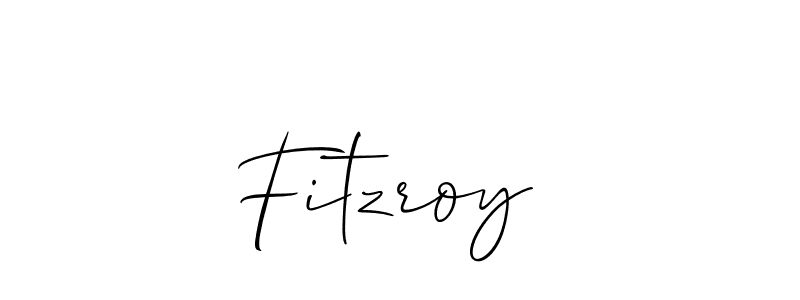 Design your own signature with our free online signature maker. With this signature software, you can create a handwritten (Allison_Script) signature for name Fitzroy . Fitzroy  signature style 2 images and pictures png